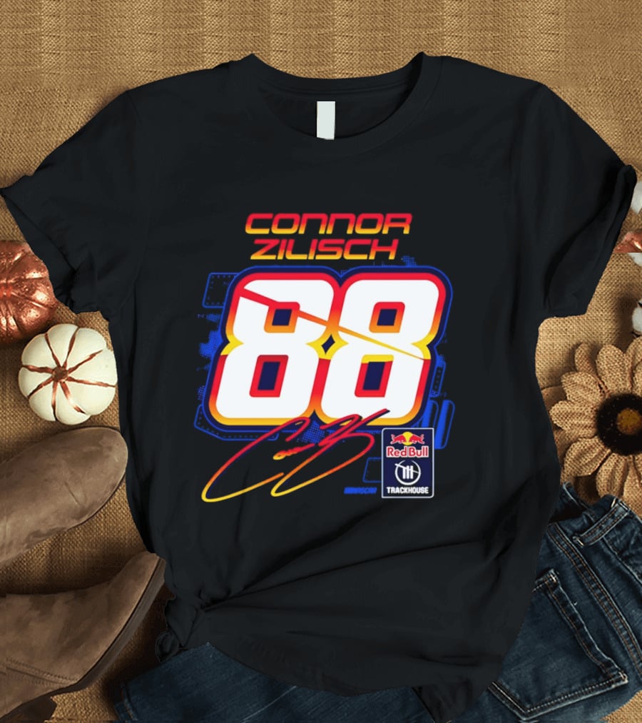Connor Zilisch 88 Red Bull Trackhouse Racing T-Shirt