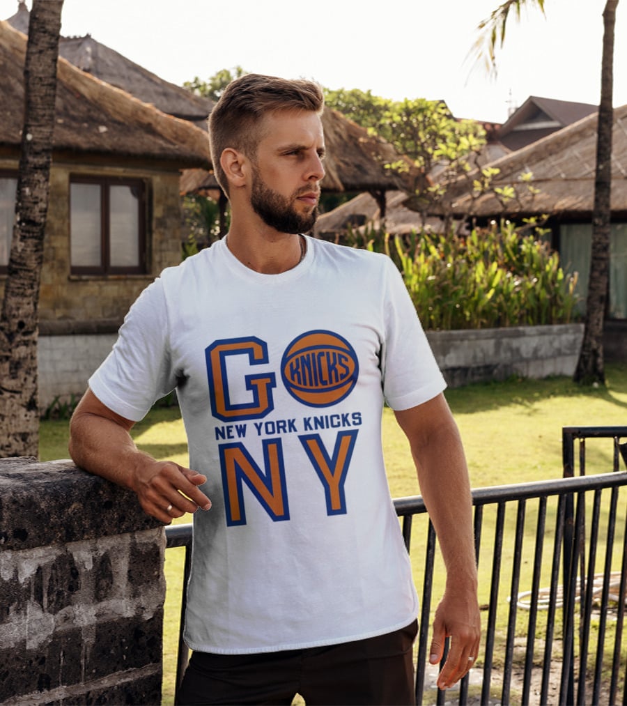 New York Knicks Go NY Basketball Team Fan T-Shirt