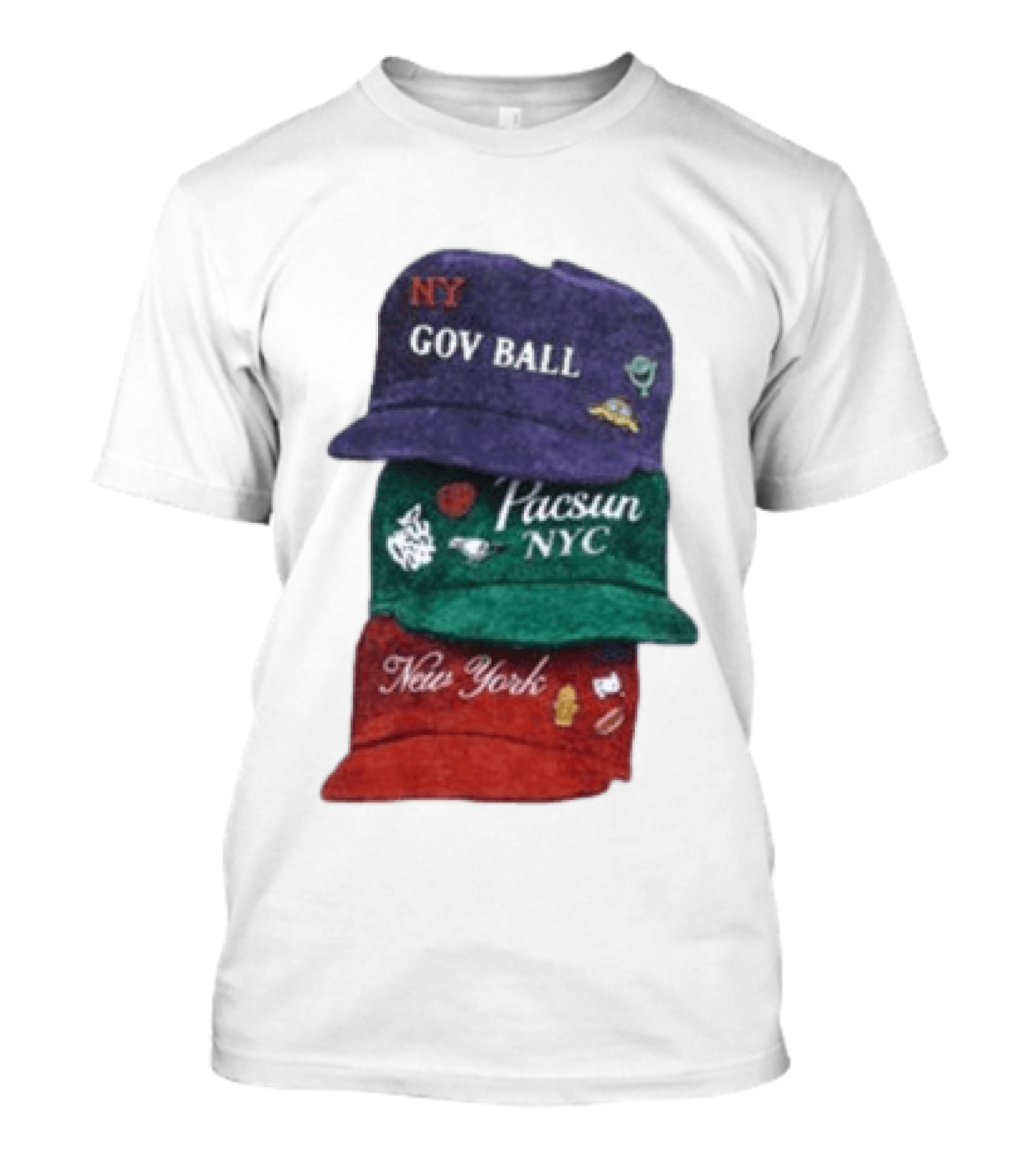 Governors Ball NY Pacsun New York NYC Gov Ball T-Shirt