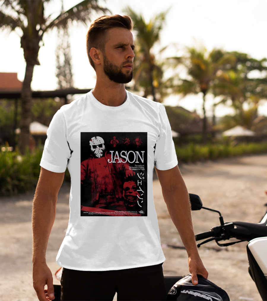 Jason Voorhees Slasher Movie Japanese T-Shirt