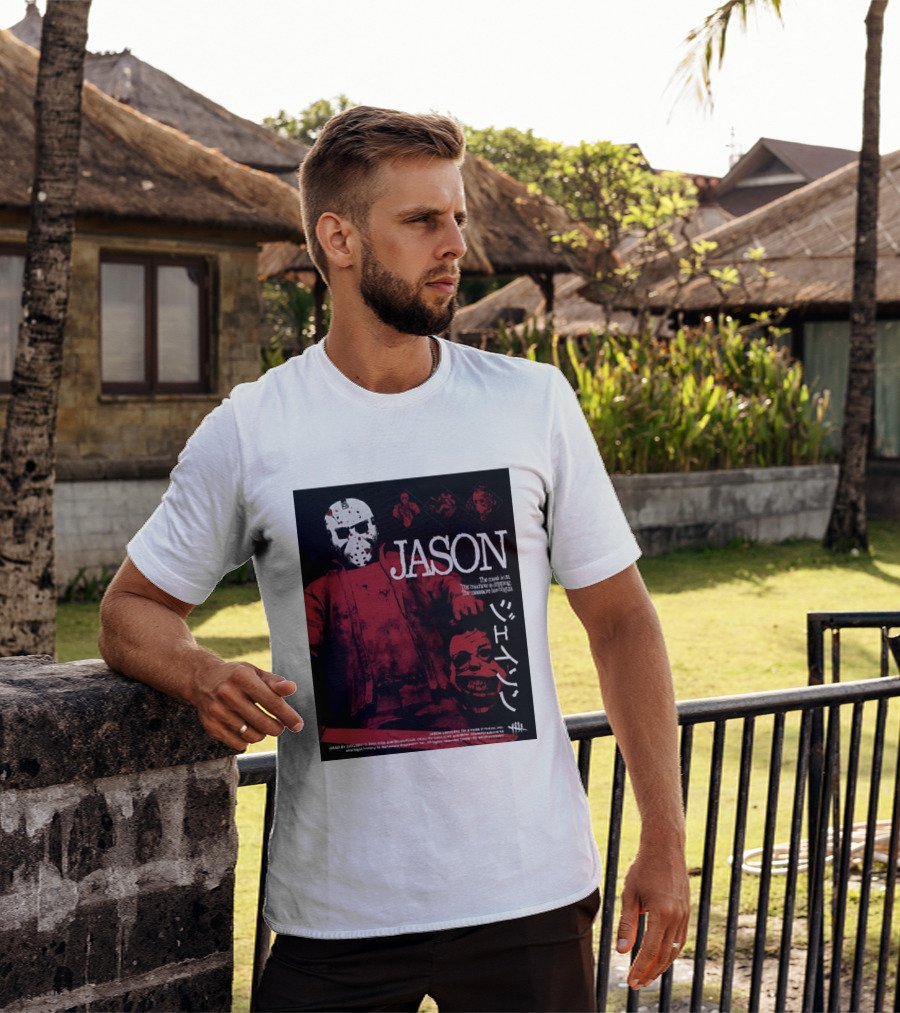 Jason Voorhees Slasher Movie Japanese T-Shirt
