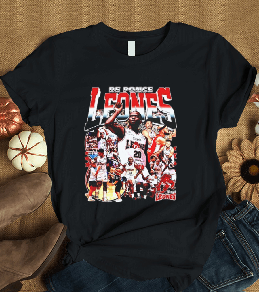 Leones De Ponce Basketball Team Players NBA All Stars T-Shirt