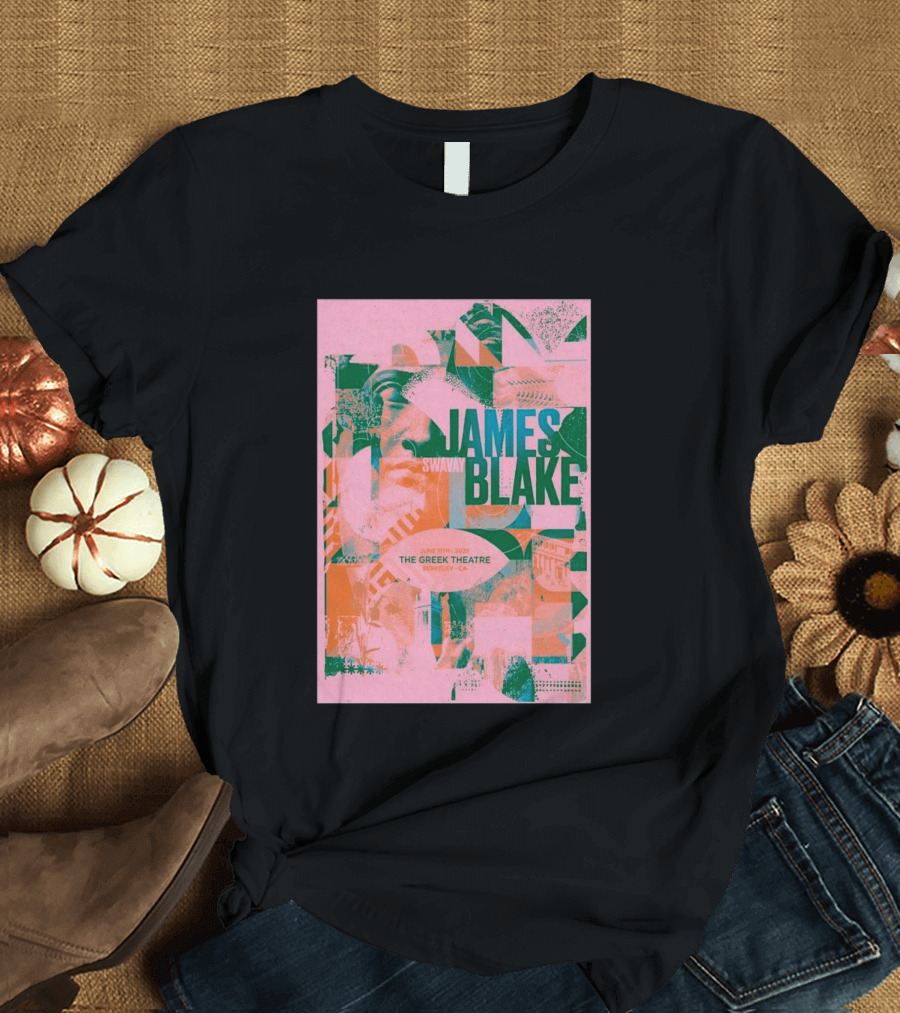 James Blake June 11 2026 Greek Theatre Berkeley CA T-Shirt
