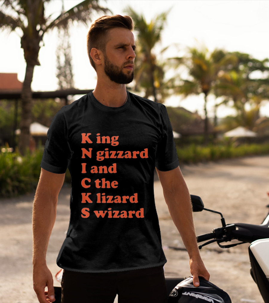 King Gizzard And The Lizard Wizard Knicks Collaboration T-Shirt