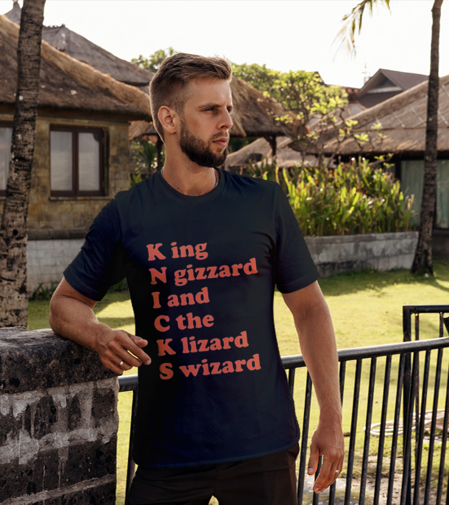 King Gizzard And The Lizard Wizard Knicks Collaboration T-Shirt