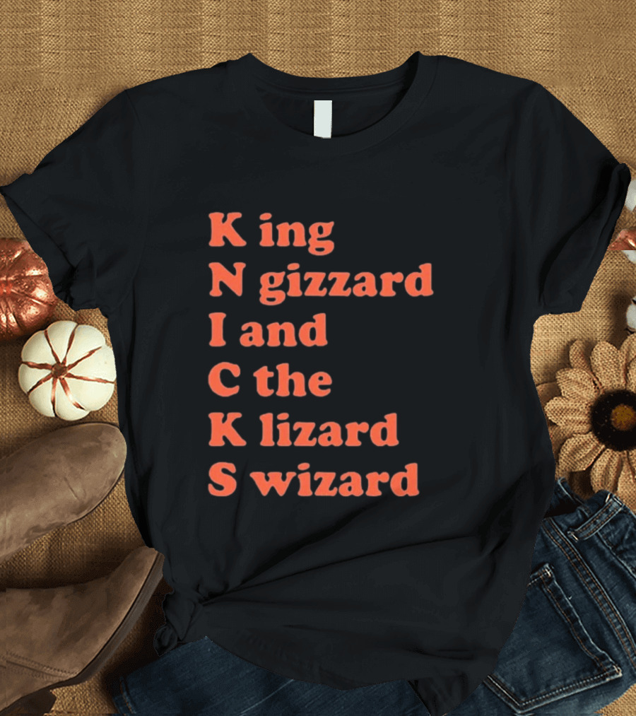 King Gizzard And The Lizard Wizard Knicks Collaboration T-Shirt