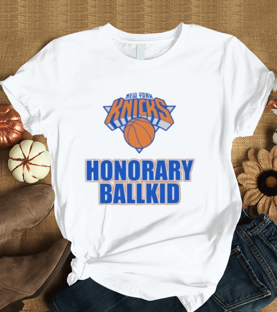 New York Knicks Honorary Ballkid Recognition T-Shirt