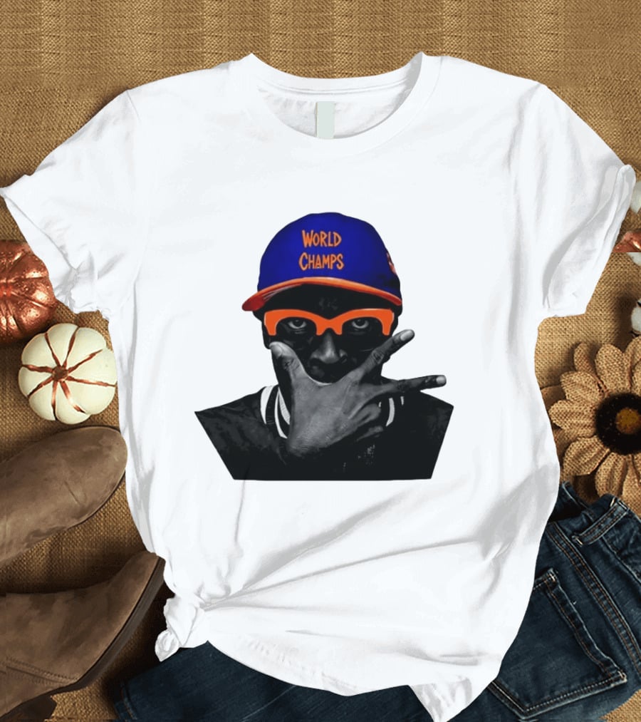 Spike Lee Knicks World Champs Alway Knicks T-Shirt