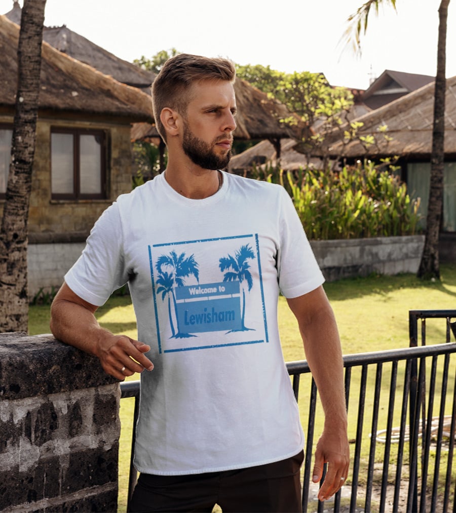 Supergirl Milly Alcock Welcome To Lewisham Palm Trees T-Shirt
