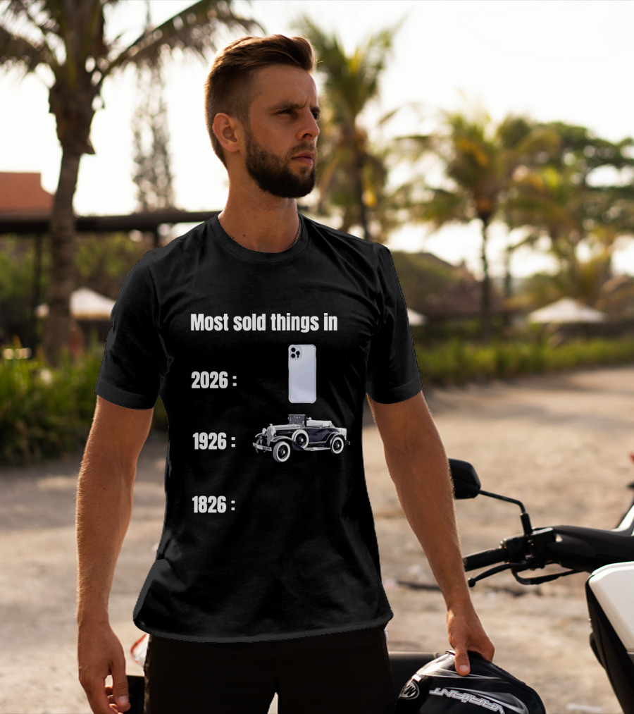 Most Sold Things 2026 IPhone 1926 Car 1826 T-Shirt