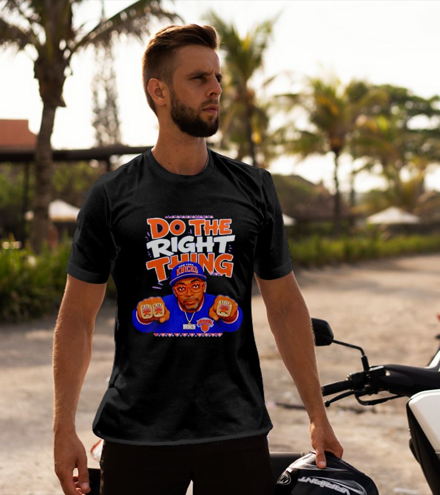Do The Right Thing New York Knicks Rings 1970 1973 T-Shirt