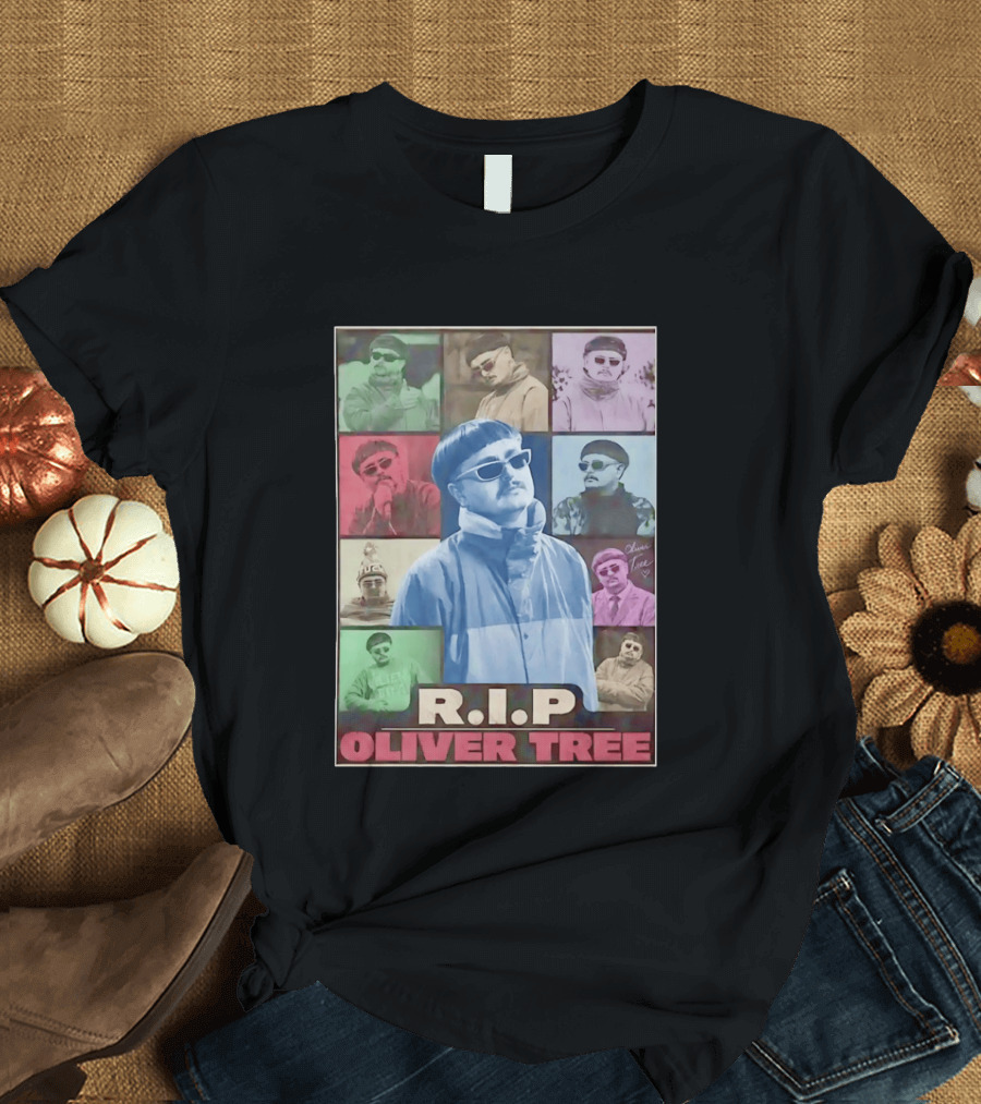 RIP Oliver Tree The Era Tour Collage T-Shirt