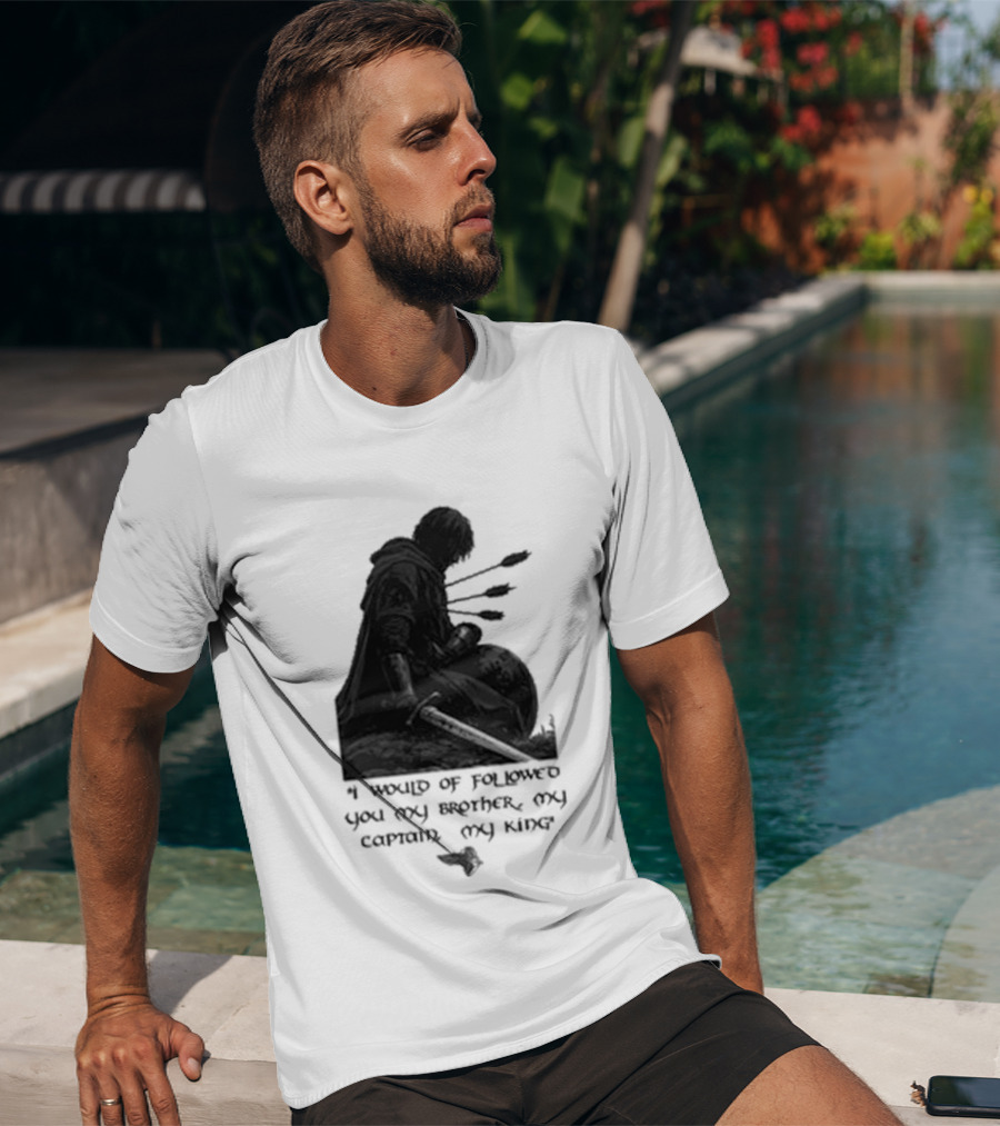 Boromir Lord Of The Rings Fellowship My Brother My Captain My King T-Shirt