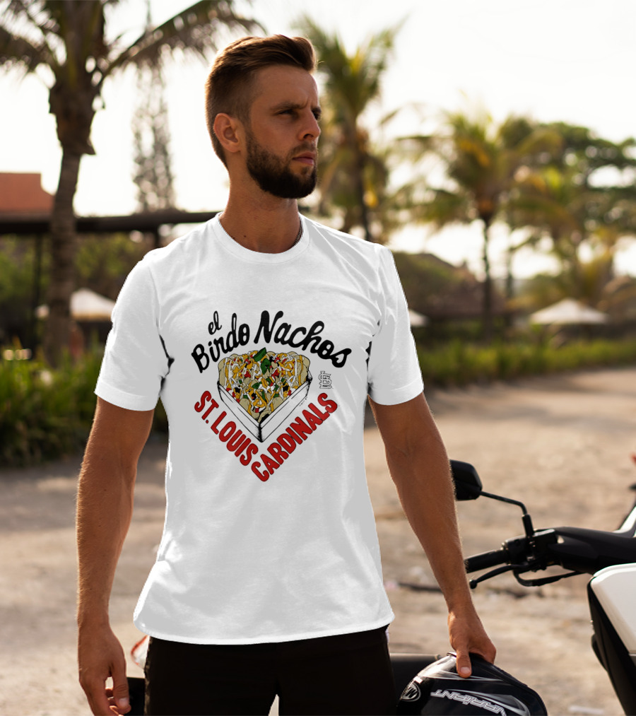 St. Louis Cardinals El Birdo Nachos T-Shirt
