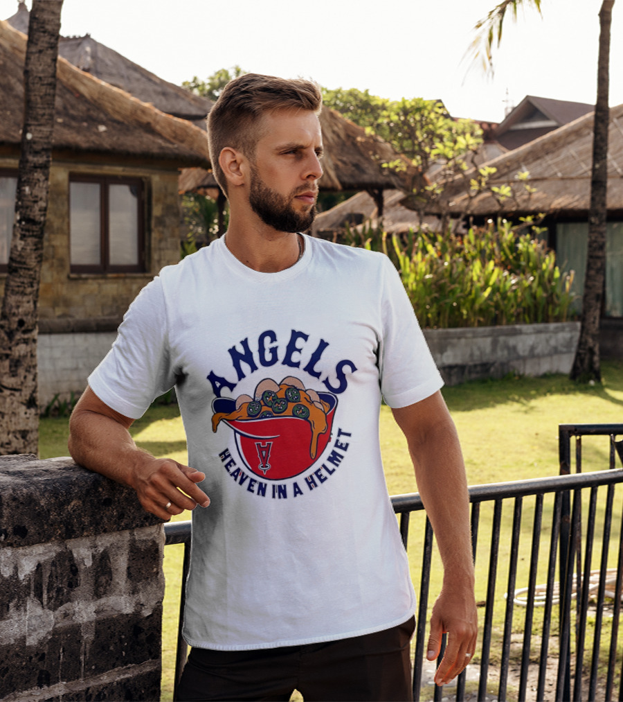 Los Angeles Angels Heaven In A Helmet T-Shirt