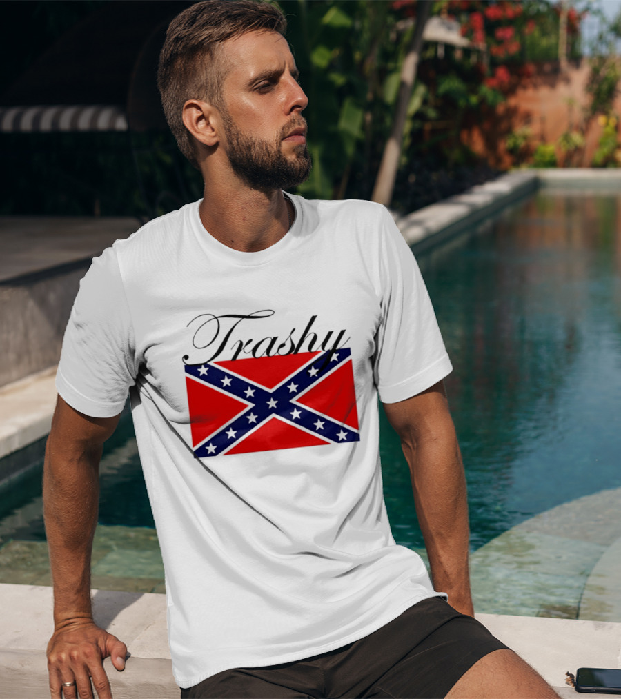 Trashy Confederate Flag Classic T-Shirt