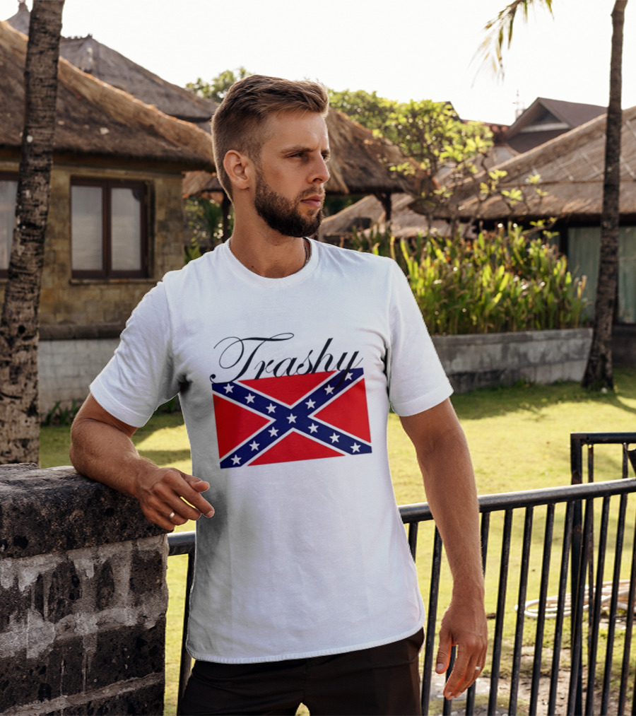 Trashy Confederate Flag Classic T-Shirt