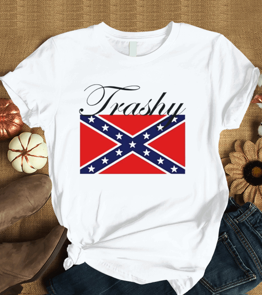 Trashy Confederate Flag Classic T-Shirt
