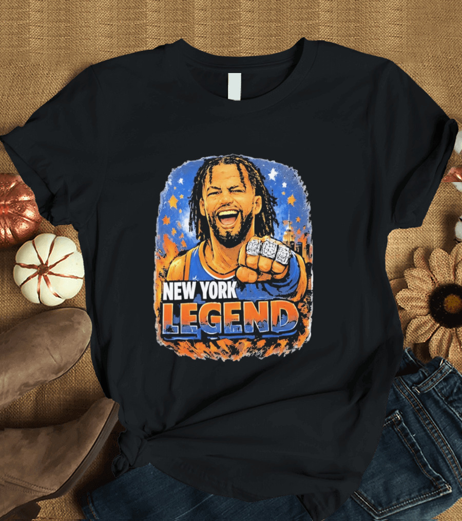 New York Knicks Jalen Brunson Legend Rings T-Shirt