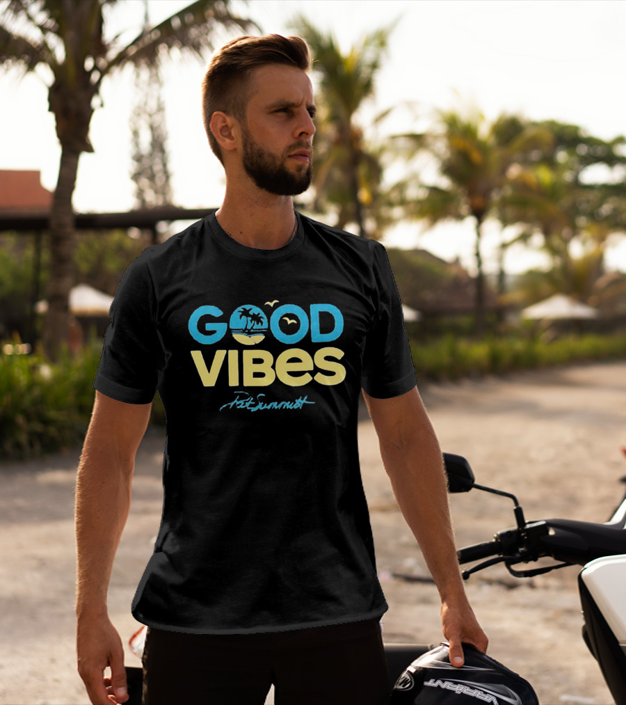 Good Vibes Pat Summitt Mindset Tennessee Volunteers T-Shirt