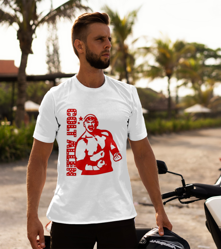 Bald Eagle Colt Allen Red Bold Star Striker T-Shirt