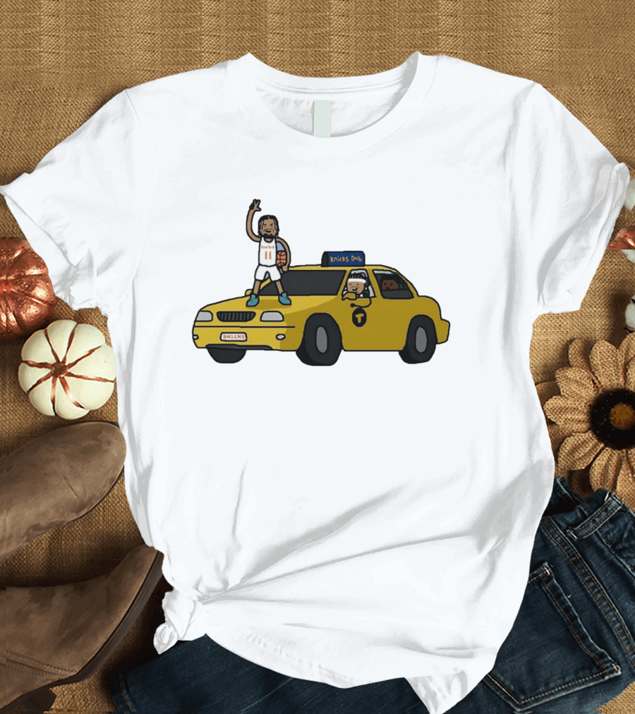 Jalen Brunson New York Knicks Dub Taxi Knicks Dub T-Shirt