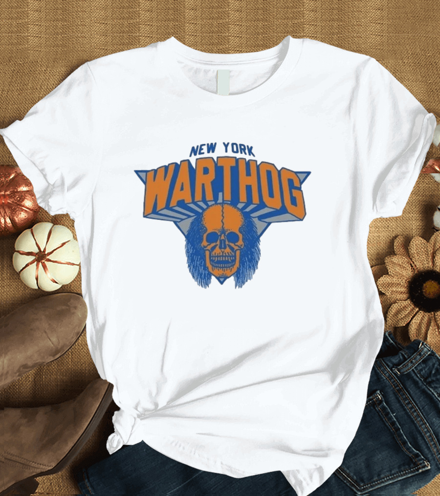 New York Warthog Skull T-Shirt