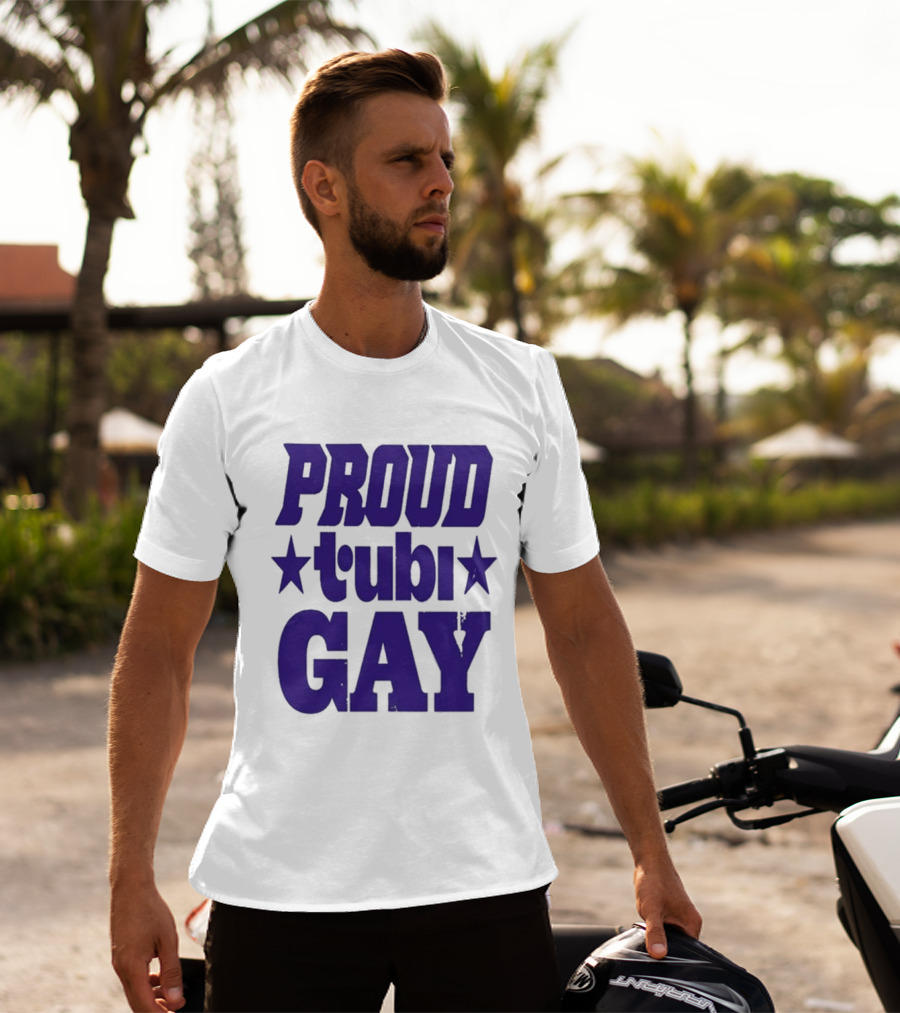 Proud Tubi Gay Stars LGBTQ+ Celebration T-Shirt