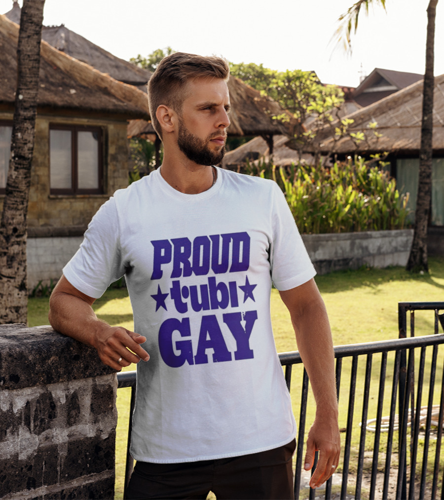Proud Tubi Gay Stars LGBTQ+ Celebration T-Shirt