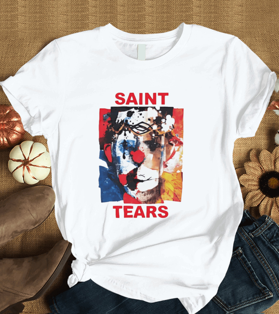 Saint Tears Clown Expressionist T-Shirt