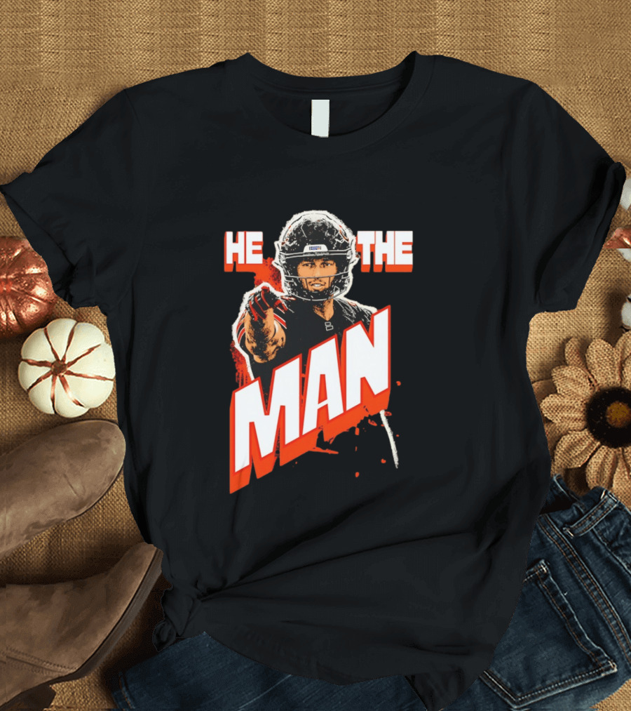Ben Johnson He The Man Chicago Bears T-Shirt