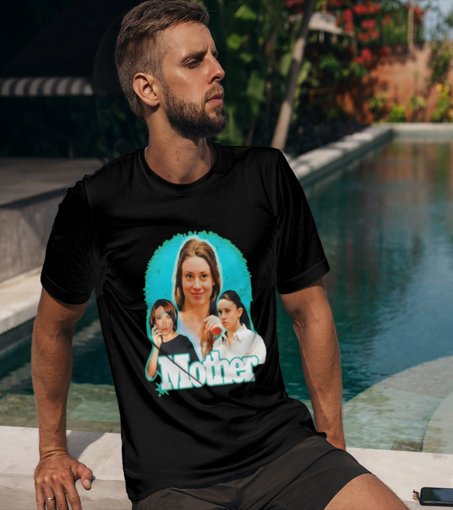 Casey Anthony Mother Colorful Collage T-Shirt