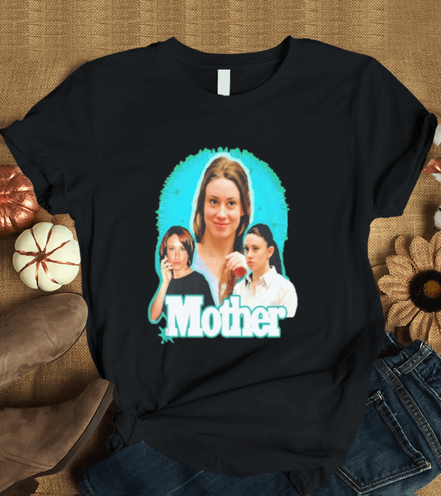 Casey Anthony Mother Colorful Collage T-Shirt