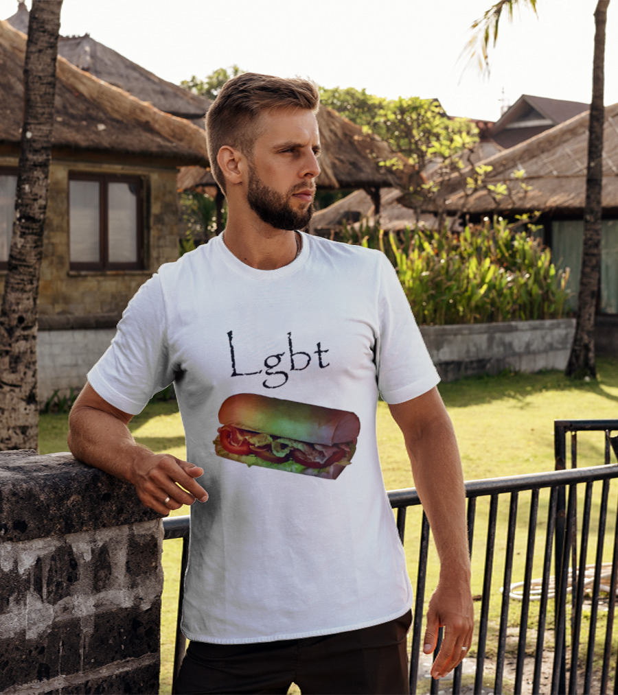 LGBT BLT Sandwich Rainbow Sub T-Shirt