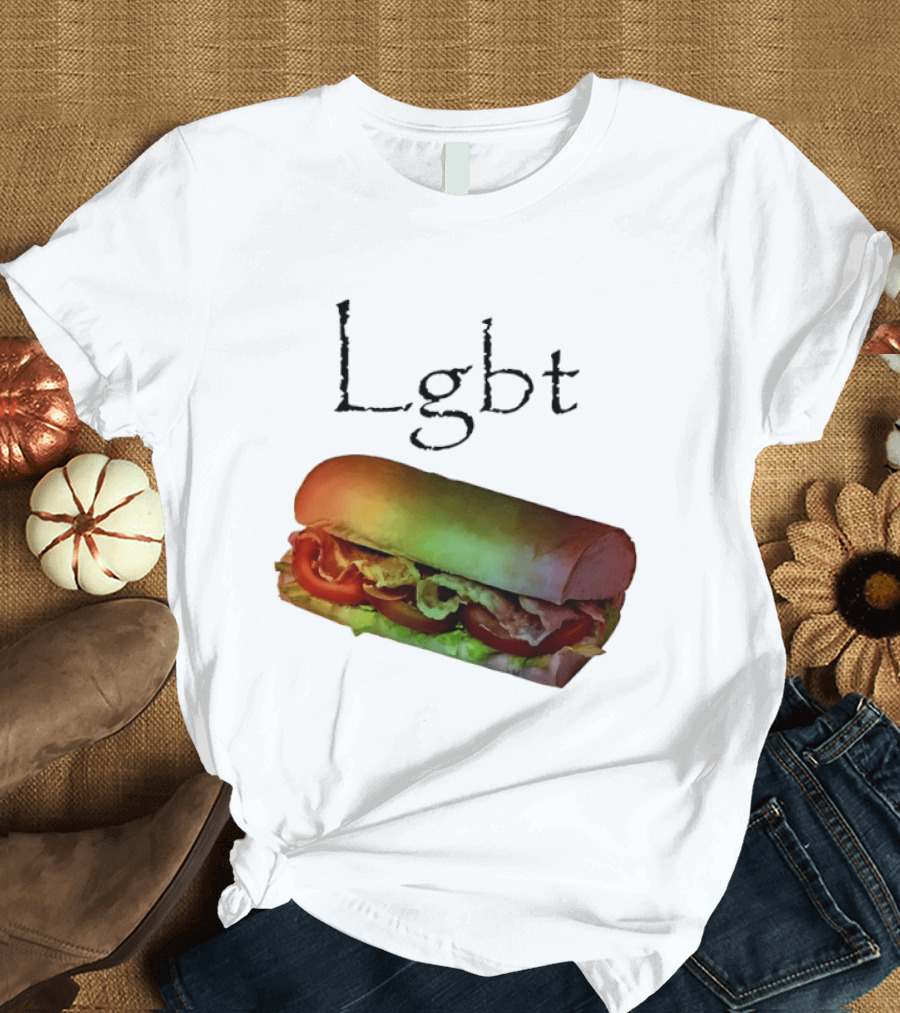 LGBT BLT Sandwich Rainbow Sub T-Shirt