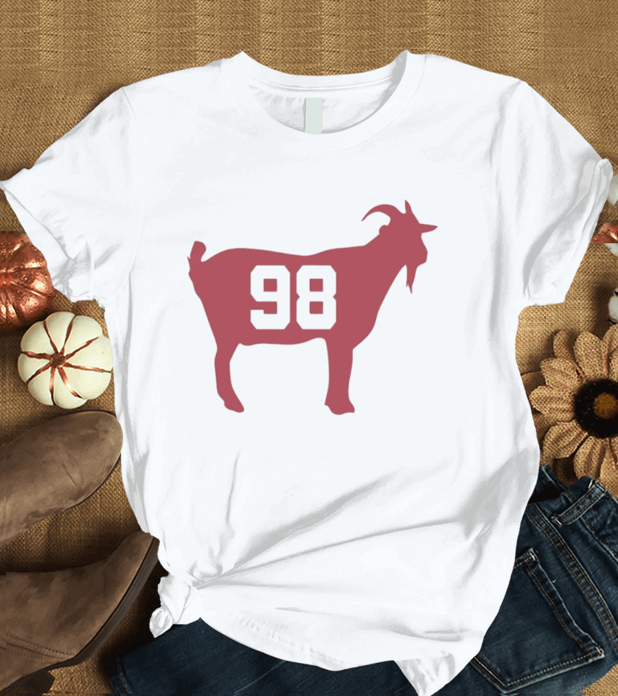 98 Goat Jordy Frahm Nebraska Football T-Shirt