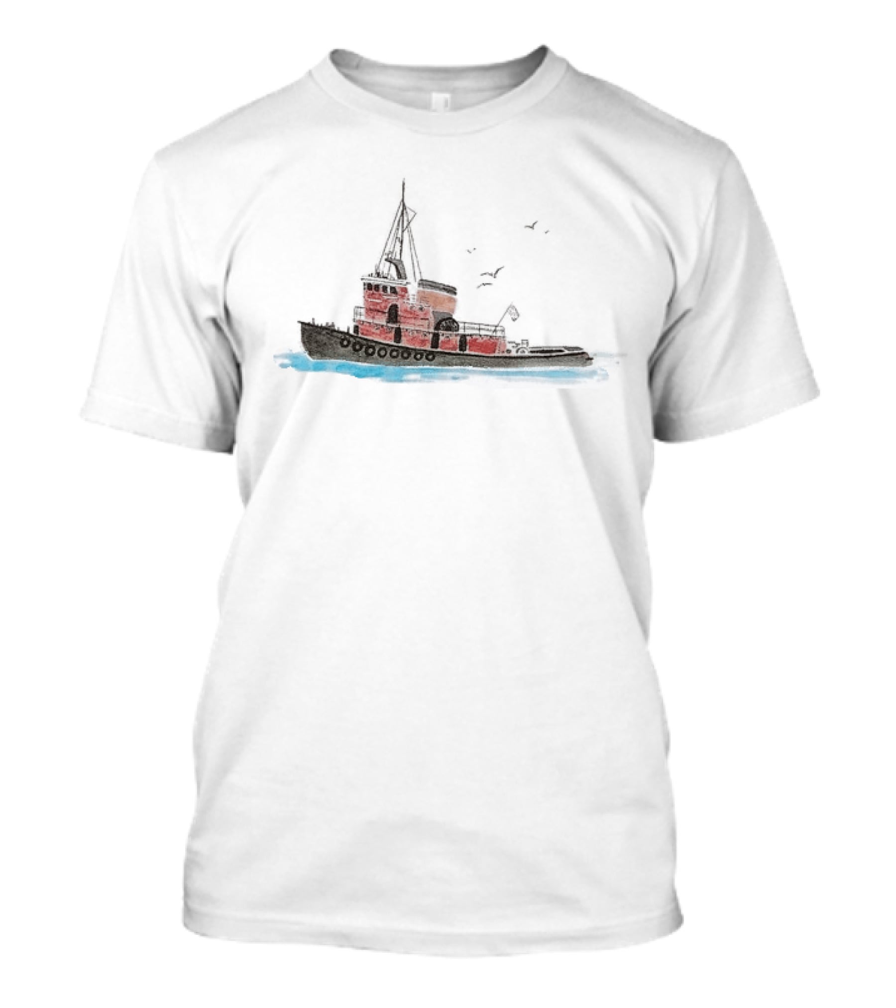 J.Crew Factory Boys' Tugboat Nautical Adventure T-Shirt