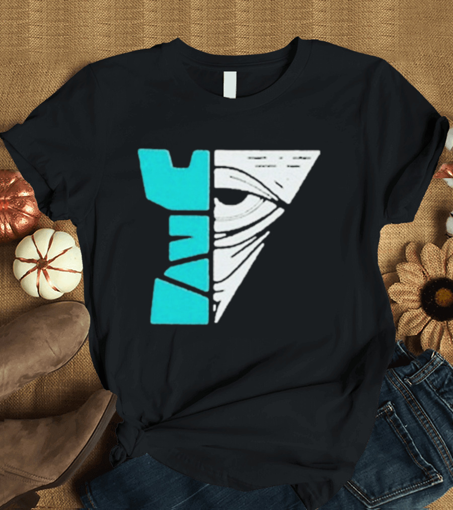 Kastle Group Whitephos X Kastle Face Off Bold Geometric Abstract T-Shirt