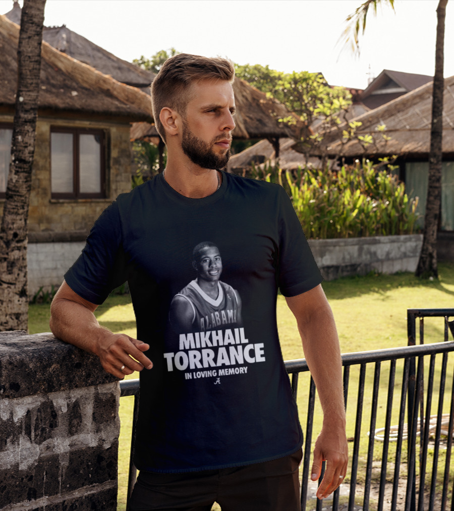 Mikhail Torrance Alabama Basketball In Loving Memory T-Shirt