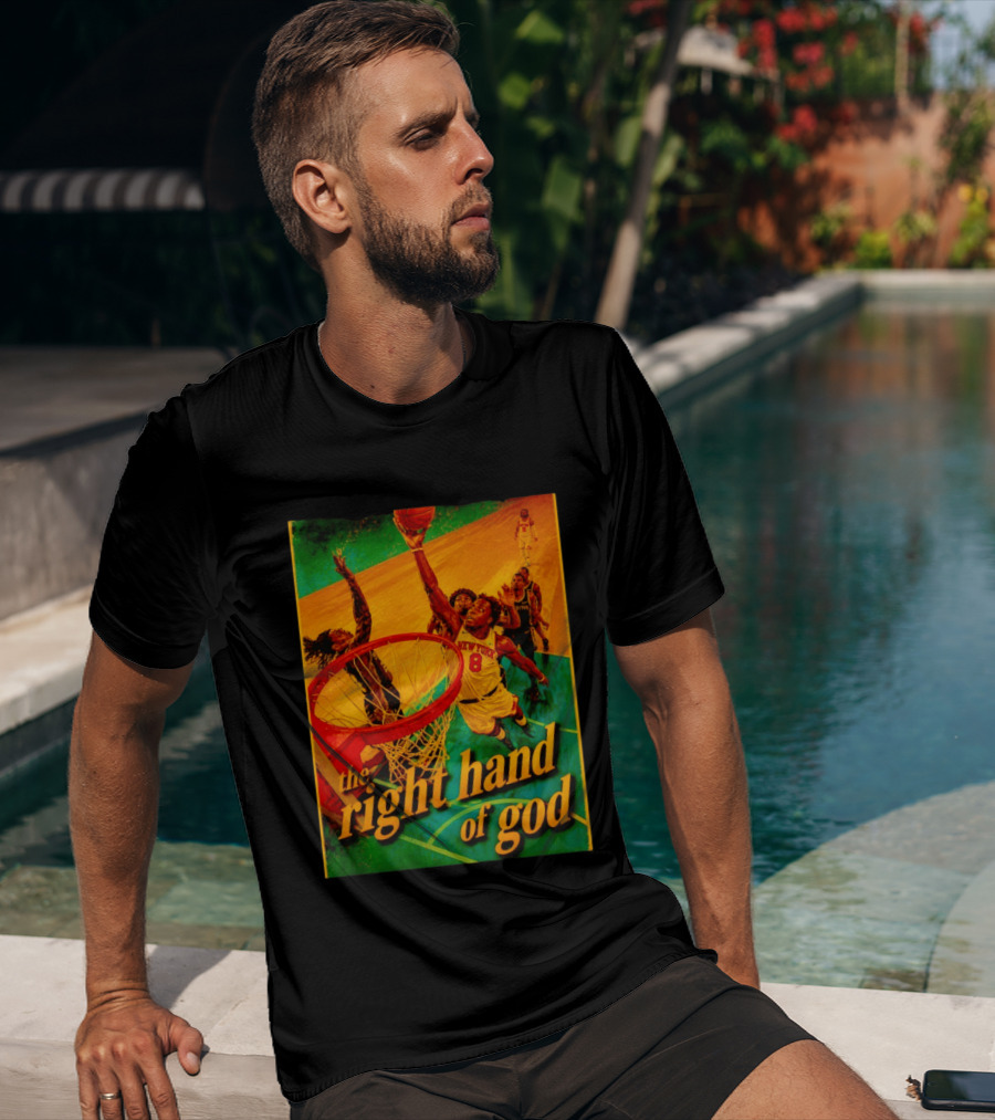 OG Anunoby New York Knicks Basketball The Right Hand Of God 2026 T-Shirt