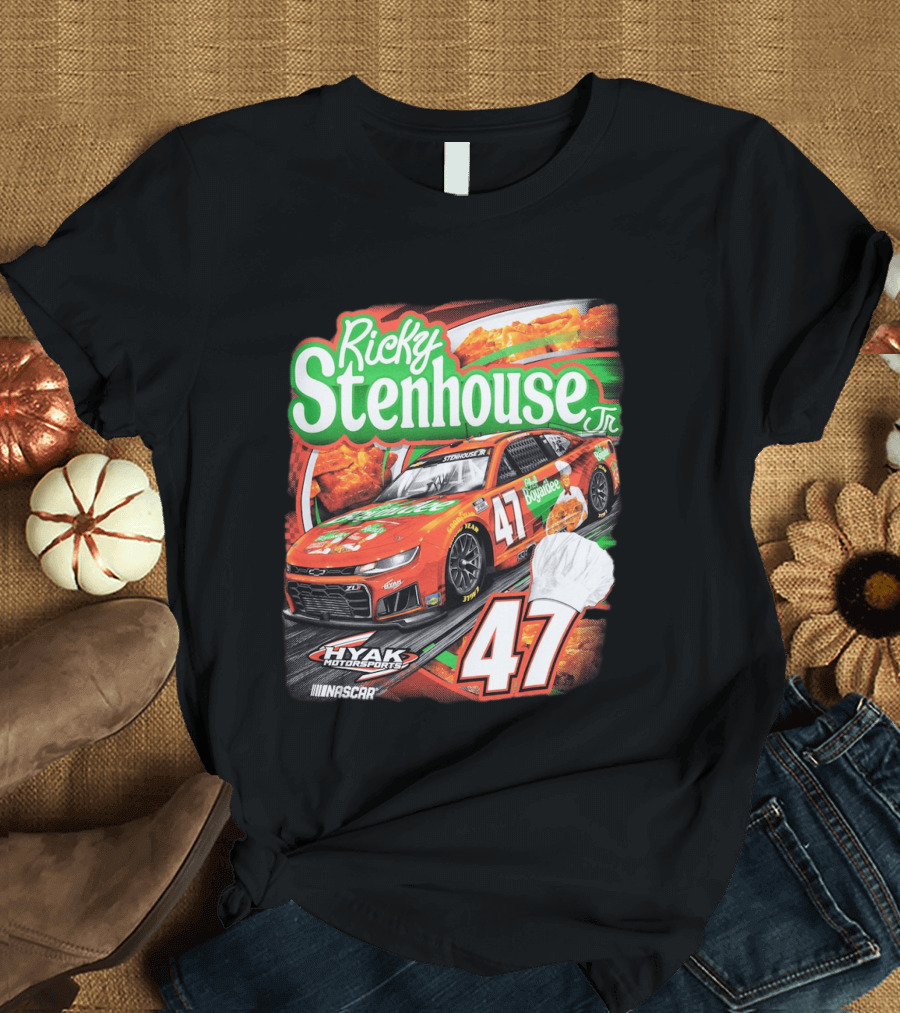 Ricky Stenhouse Jr. 47 Hyak Motorsports NASCAR Chef Boyardee T-Shirt