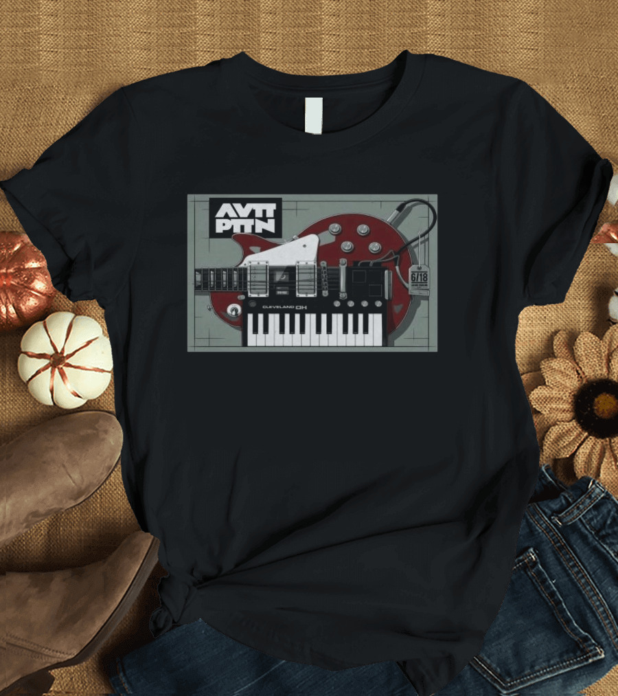 AVTT PTN Guitar And Keyboard Cleveland OH June 18 Tour 2026 T-Shirt