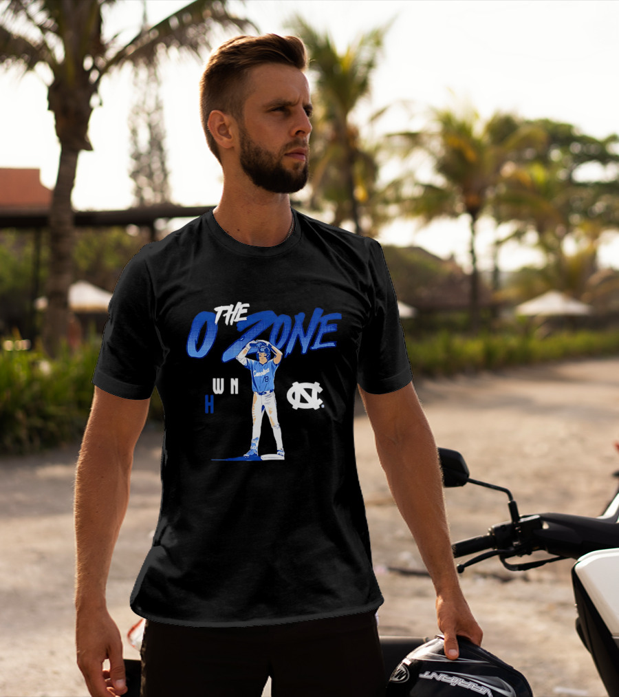 UNC Baseball The O Zone Owen Hull Carolina 8 T-Shirt