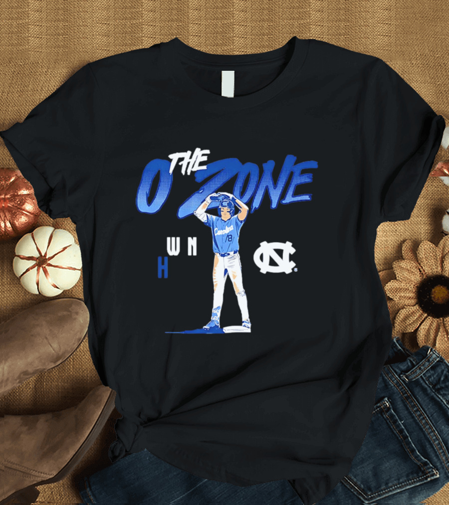 UNC Baseball The O Zone Owen Hull Carolina 8 T-Shirt