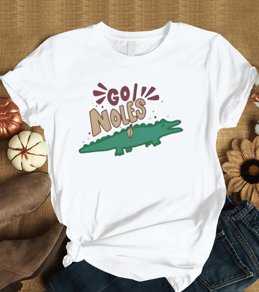 Go Noles Florida State Seminoles Spear Through Gator Rivalry T-Shirt