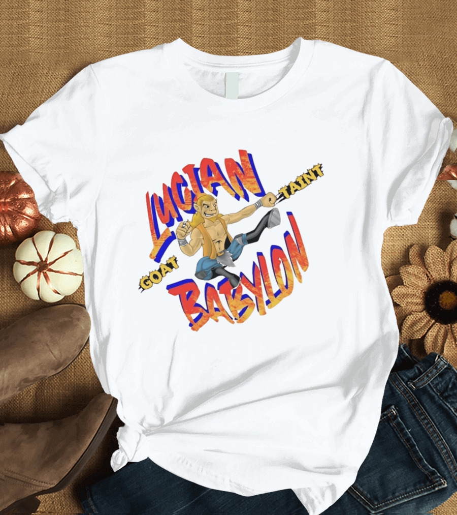 Lucian Babylon Goat Taint Kickboxing Fighter T-Shirt