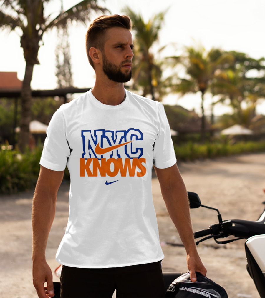 NYC Knows New York Knicks Nike T-Shirt
