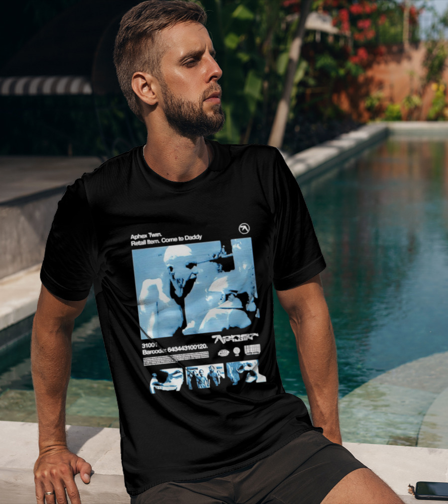 Aphex Twin Richard D James Come To Daddy 31001 Barcode 636461308120 T-Shirt