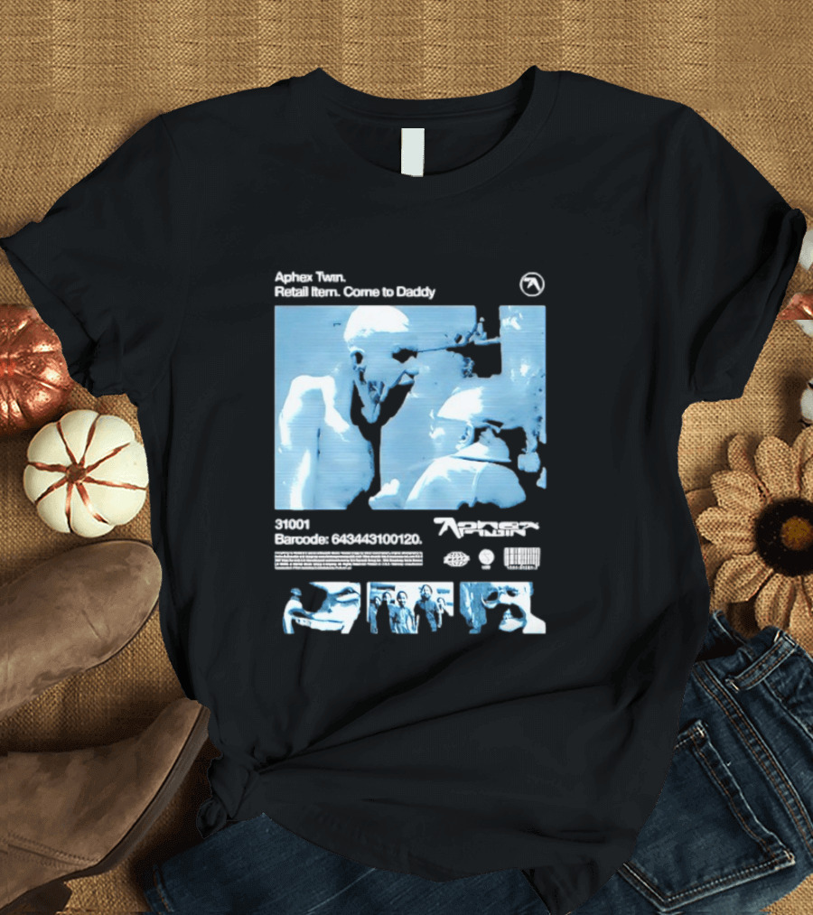 Aphex Twin Richard D James Come To Daddy 31001 Barcode 636461308120 T-Shirt