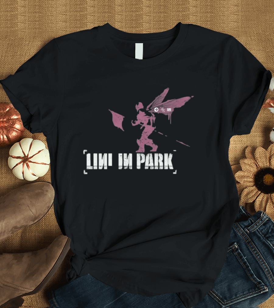 Linkin Park Hybrid Theory Street Soldier Winged Figure T-Shirt